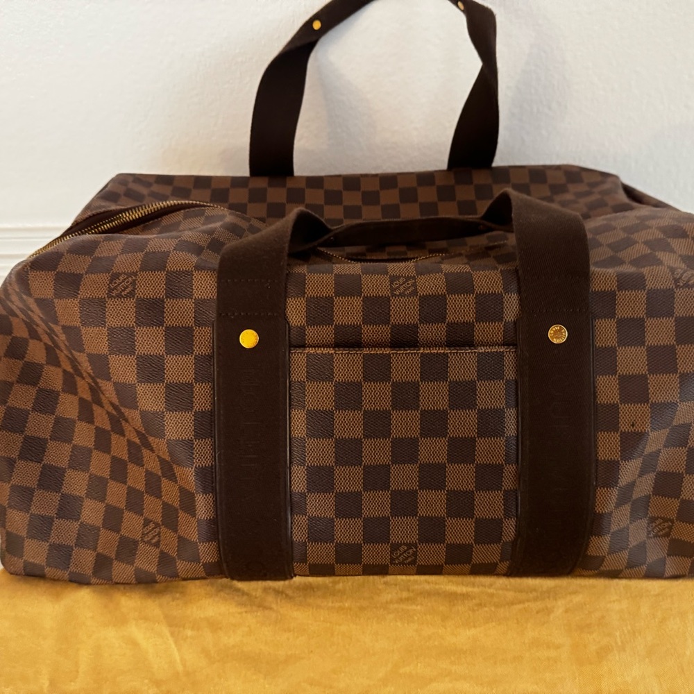 AUTHENTIC Louis Vuitton monogram Damier ebene weekender - Picture 8 of 16